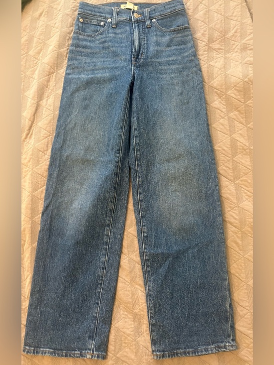 Madewell Pants - Madewell The Perfect Vintage Jeans Womens 24 Blue Wide Leg High Rise